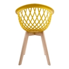 Cadeira Web Wood Amarela