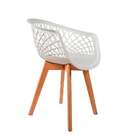 Cadeira Web Wood Branca