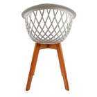 Cadeira Web Wood Branca