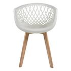 Cadeira Web Wood Branca