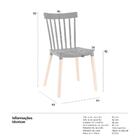 Cadeira Windsor - Janaina - Preto