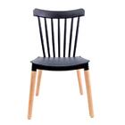 Cadeira Windsor Preta Empório
