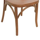 Cadeira Xisto Madeira Maciça Amêndoa