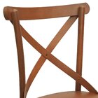 Cadeira Xisto Madeira Maciça Amêndoa