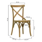 Cadeira Xisto Madeira Maciça Natural