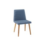 Cadeira Yasmin Daf Mobiliário Preto/azul