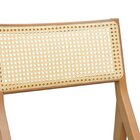 Cadeira Ypê Com Braços Madeira Maciça Telinha Assento Estofad