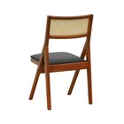 Cadeira Ypê Madeira Maciça Telinha Assento Estofado Corano Am