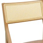 Cadeira Ypê Madeira Maciça Telinha Assento Estofado Corano Na