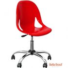 Cadeira Zelda Pp Giratoria - Vermelha