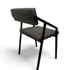 Cadeira Zênite - Metalon Preto Cinza