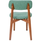 Cadeira Zoe - Chocolate/verde