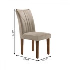 Cadeiras 4 Cadeiras Laguna Chocolate/off White/bege - Cel Móv