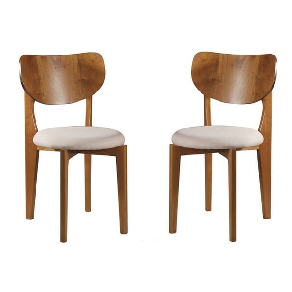 Cadeiras Anatômica Em Madeira Maciça - Hibisco Harmonia