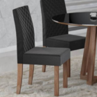 Cadeiras Dália Preta Sonetto Móveis