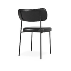 Cadeiras De Jantar Base Ferro Nile Kit 8 Sintético Pu A08 - D