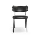 Cadeiras De Jantar Base Ferro Nile Kit 8 Sintético Pu A08 - D