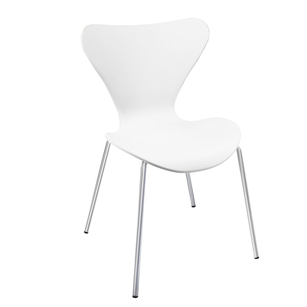 Cadeiras Jacobsen Polipropileno Sala Jantar Base Metal - Bran