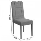 Cadeiras Kit 2 Cadeiras Bege Cad150ea - Kappesberg