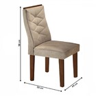 Cadeiras Kit 2 Cadeiras Germany Chocolate/jacar - Cel Móveis