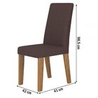 Cadeiras Kit 2 Cadeiras Iron Seda/fumê - Viero Móveis