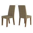 Cadeiras Kit 2 Cadeiras Nobre 14102 Seda/neve - Viero Móveis