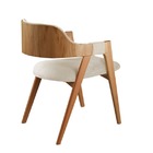 Cadeiras Madeira Maciça Com Braço - Dália - Harmonia Salas