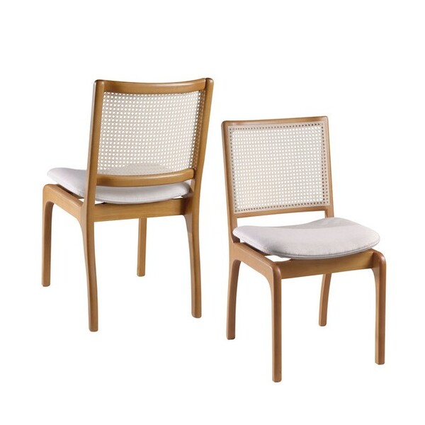 Cadeiras Mesa Jantar Maciça Telinha Barcelona Requinte Salas