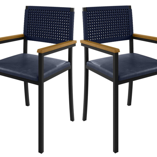 Cadeiras Para Área Gourmet Com Braço - Madri  Paonanda Decor