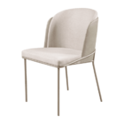 Cadeiras Para Mesa De Jantar Base Em Metal - Aurora - Cm Decor