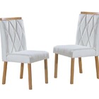 Cadeiras Para Mesa De Jantar Estofada - Bella - Art Salas