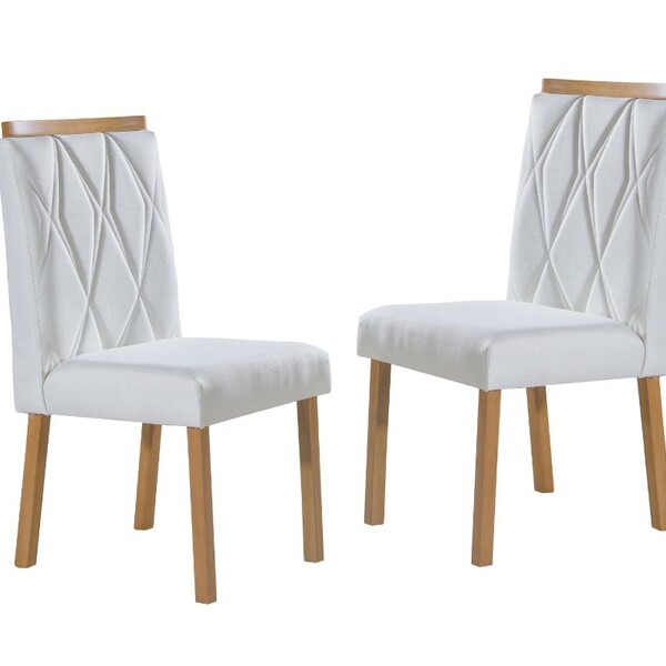 Cadeiras Para Mesa De Jantar Estofada - Bella - Art Salas