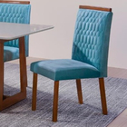 Cadeiras Para Mesa De Jantar Estofada - Fortuna - Art Salas