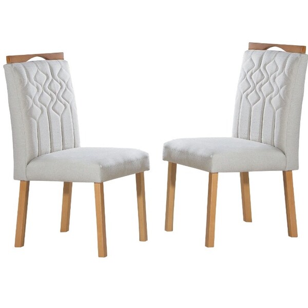 Cadeiras Para Mesa De Jantar Estofada - Salermo - Art Salas