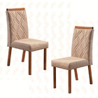 Cadeiras Para Mesa De Jantar Estofada - Veneza - Art Salas
