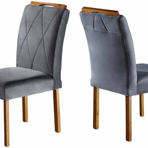 Cadeiras Para Mesa De Jantar Madeira Maciça - Rubi - Móveis M