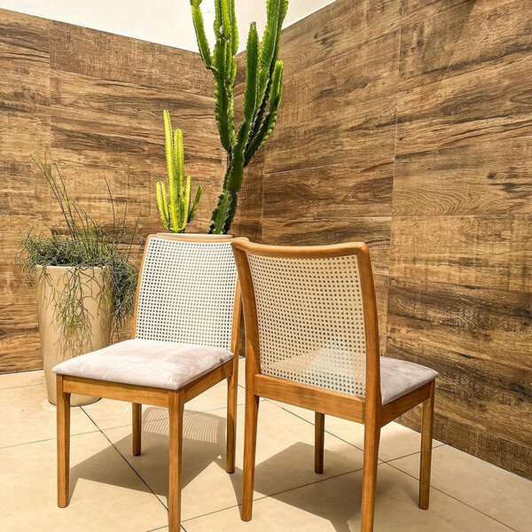 Cadeiras Para Mesa De Jantar Telinha Phoenix Requinte Salas