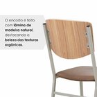 Cadeiras Para Sala De Jantar 2 Unidades Confort Bege / Champa