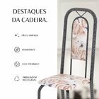 Cadeiras Para Sala De Jantar 4 Unidades Lara Botanic Bege / M