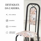 Cadeiras Para Sala De Jantar 4 Unidades Lara Botanic Bege / P