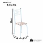 Cadeiras Para Sala De Jantar 4 Unidades Sara Botanic Bege / B