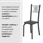 Cadeiras Para Sala De Jantar 4 Unidades Sara Preto