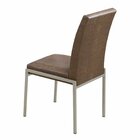 Cadeiras Para Sala De Jantar 6 Unidades Atenas Marrom / Champ