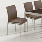 Cadeiras Para Sala De Jantar 6 Unidades Atenas Marrom / Champ