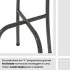 Cadeiras Para Sala De Jantar 6 Unidades Lara Arabesco/ Mart P