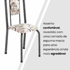 Cadeiras Para Sala De Jantar 6 Unidades Lara Arabesco/ Mart P