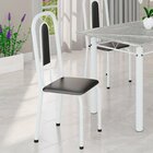 Cadeiras Para Sala De Jantar 6 Unidades Lívia Preto Liso / Br