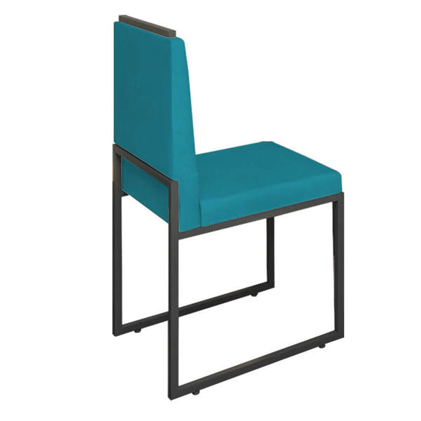 Cadeiras Para Sala De Jantar Barcelona Base Ferro Preto Assen