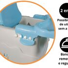 Cadeirinha Alimentação Bebê Booster  Azul