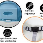 Cadeirinha Alimentação Bebê Booster  Azul